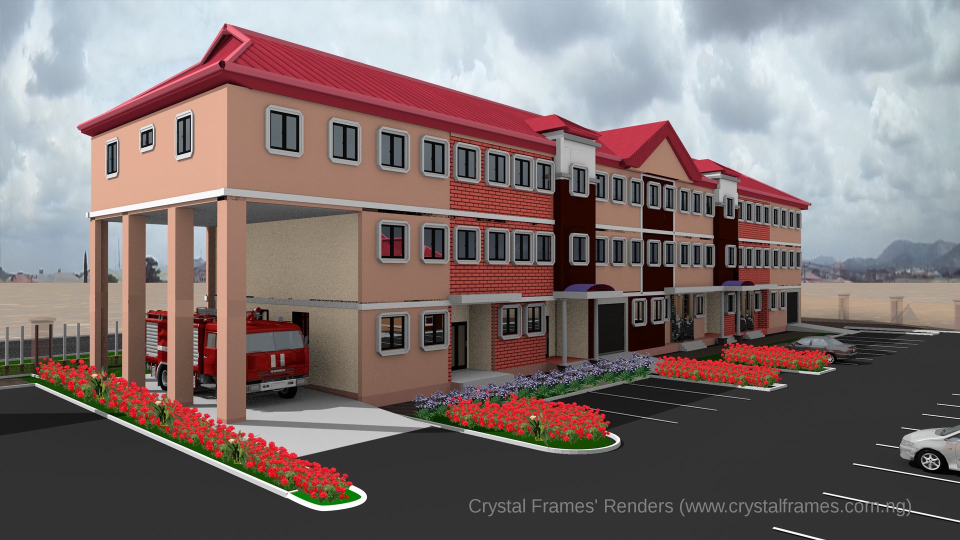 Dawaki Market, Bwarri LGA, Abuja, Nigeria. [Admin Building]